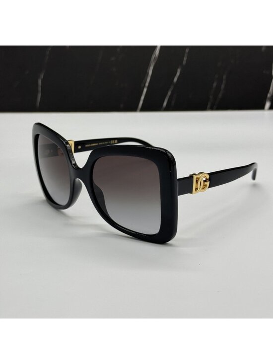 Dolce&Gabbana DG6193U 501/8G Black Butterfly Sunglasses Authentic NEW main image 4